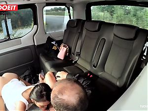 LETSDOEIT - super-naughty nubile screws and fellates taxi Driver