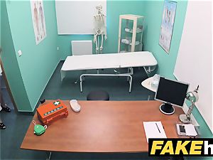 fake polyclinic small blondie Czech patient health test