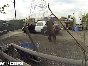 tear up the Cops - nasty cop bursts all over manmeat