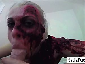 insane zombie gets her fill of rod and jizm