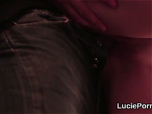 amateur sapphic lovelies get their cock-squeezing coochies slurped and torn up